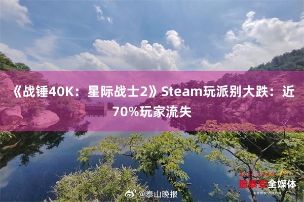 《战锤40K：星际战士2》Steam玩派别大跌：近70%玩家流失